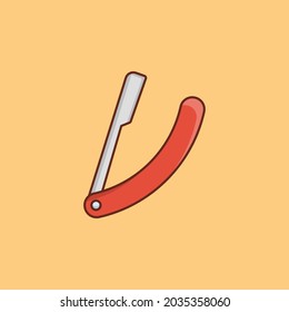 razor Vector illustration on a transparent background. Premium quality symbols. Vector Line Flat color  icon for concept and graphic design.