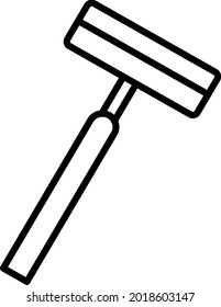 Diseño de iconos de línea del vector de Razor

