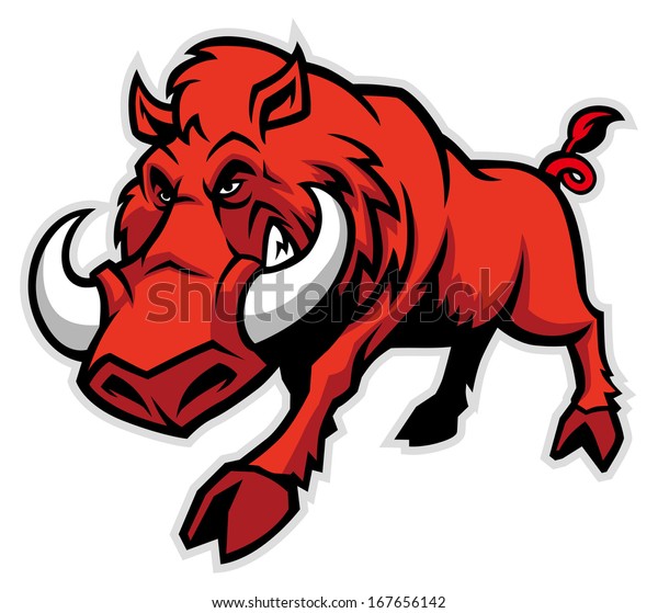 Razorback Stock Vector (Royalty Free) 167656142