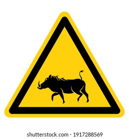 Razorback Area Symbol Sign, Vector Illustration, Isolate On White Background Label. EPS10