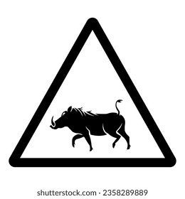 Razorback Area Symbol Sign, Vector Illustration, Isolate On White Background Label. EPS10