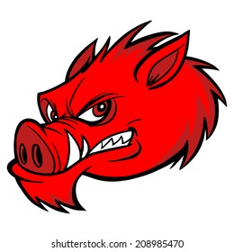 Razorback Mascot