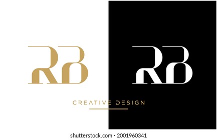 RB or BR Abstract Logo Icon Monogram	
