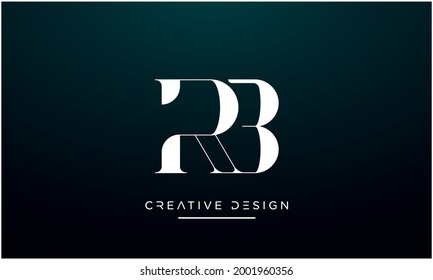 RB or BR Abstract Logo Icon Monogram	
