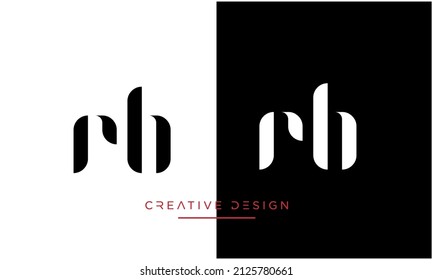 RB or BR Abstract Logo Icon Monogram	
