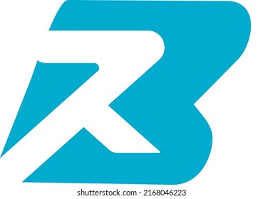 RB or BR logo initial letter design template vector