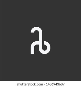 RB BR modern monogram company  company logo