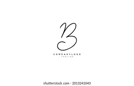 RB BR R Y B Resumen diseño inicial del logotipo del alfabeto de una letra monográfica