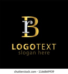 RB Initial letter logo vector