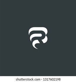 RB letter initial RB  logo icon vector illustration