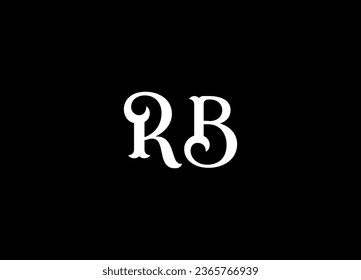 RB letter logo design and monogram logo design