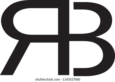 RB letter vector logo