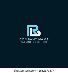 RB logo BR icon design vector