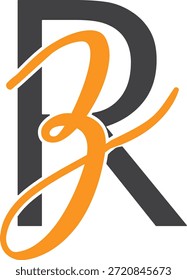Diseño de logo RB. Diseño del logotipo de ZR. Diseño de logotipo creativo