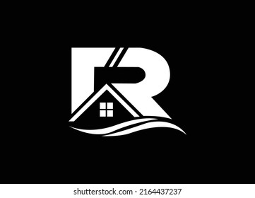 RB-Logo mit Buchstabe R B im Vektorformat.
