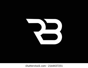 Rb Logo Designed Letter R B Stock Vector (Royalty Free) 2164437251 ...