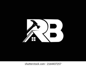 RB logo designed with letter R B in vector format.