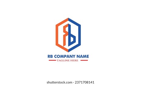Rb Named Company logo Template download 