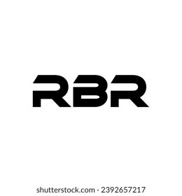 RBR Letter Logo Design, Inspiration for a Unique Identity. Modern Elegance and Creative Design. Watermark Your Success with the Striking this Logo.