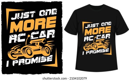 Rc car racing t shirt design vector file