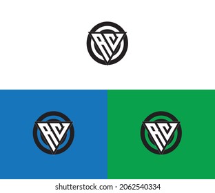 RC Circle  Shape Logo Art