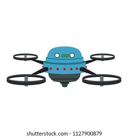 RC drone isolated