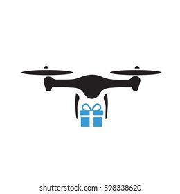 rc drone quadcopter  icon for website design, logo