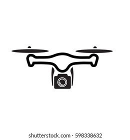 rc drone quadcopter  icon for website design, logo