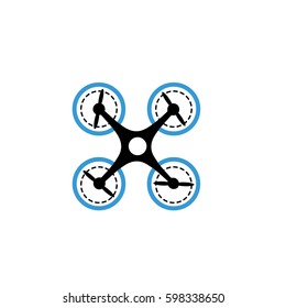 rc drone quadcopter  icon for website design, logo
