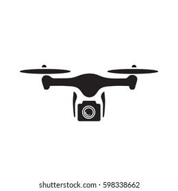 rc drone quadcopter  icon for website design, logo
