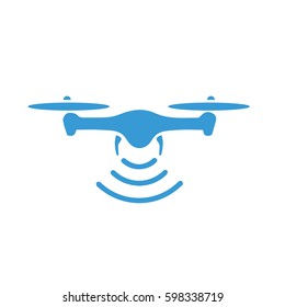 rc drone quadcopter  icon for website design, logo