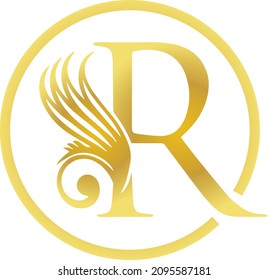 RC illustration creative logo design