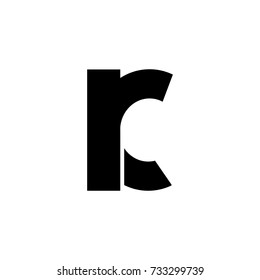 Rc Letter Concept Logo