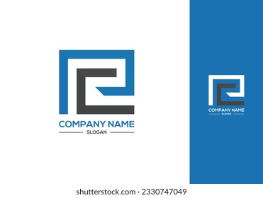 RC Letter Logo Abstract Design Vector Template.
RC Company Letter mark Logo with App Icon.