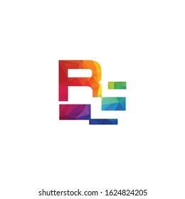 RC Letter Logo Vector Design Template.	
