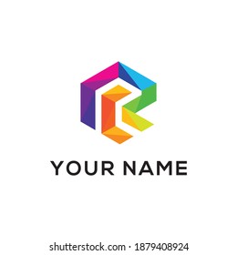 RC Lettermark colorful  Logo type