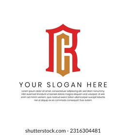 RC Logo Design Vector Artwork
