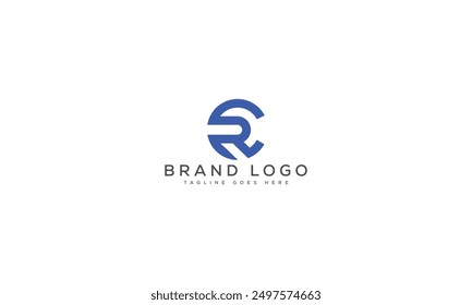 RC logo design vector template design for brand