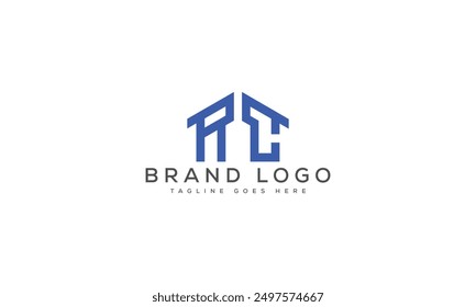 RC logo design vector template design for brand