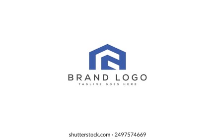 RC logo design vector template design for brand