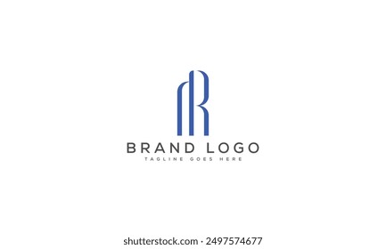 RC logo design vector template design for brand