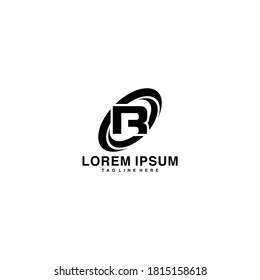 RC Logo. Letter Design Vector