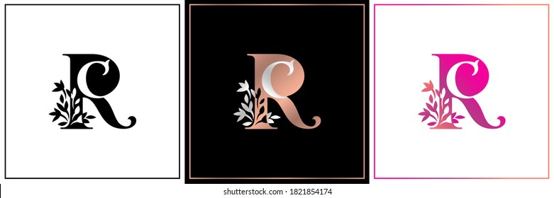 RC monogram, RC initial wedding, RC logo company, RC icon business, corporate sign with variation three colors designs for 
alphabetical marriage name, brand name, initial couple, font letter symbolic