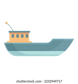 Rc ship icon cartoon vector. Remote control. Receiver radio