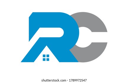  rc sign design vector logo illustration icon