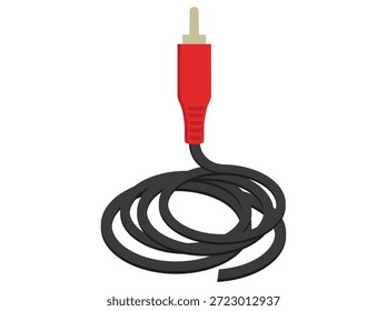 Arte del Clip del cable del conector de RCA