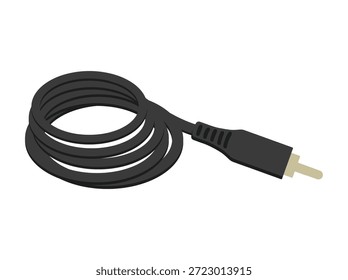 Arte del Clip del cable del conector de RCA
