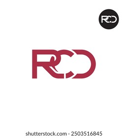RCD Logo Letter Monogram Design