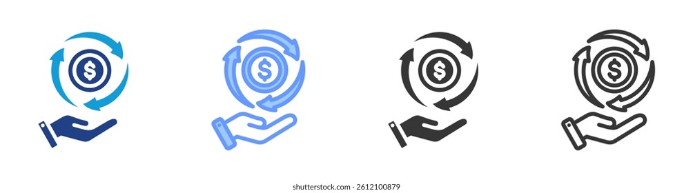 Rcm icon set multiple style collection