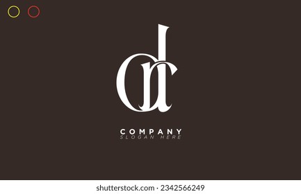 RD Alphabet letters Initials Monogram logo DR, R and D